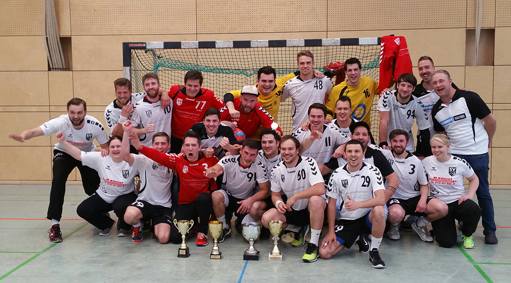 Die Handball-Männer des SVHN sind Bezriekspokal-Rekordsieger